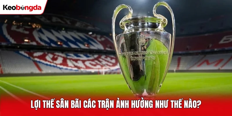 Lợi thế sân bãi các trận ảnh hưởng như thế nào?